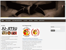 Tablet Screenshot of jiujitsu.hu